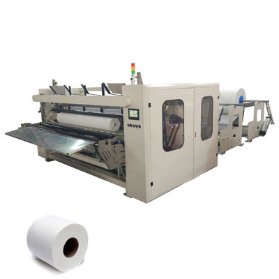 Coreless Xinyun Toilet Paper Cutting Machine Maxi Roll Rewinding