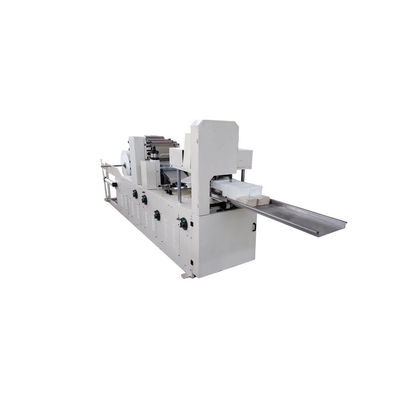 Table Foldable Kraft Paper Winding Machine , 600 Line/Min Tissue Napkin Machine