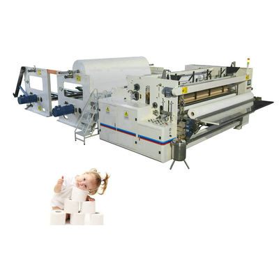 200~230m/min W pełni automatyczna maszyna do produkcji papieru toaletowego do użytku fabrycznego