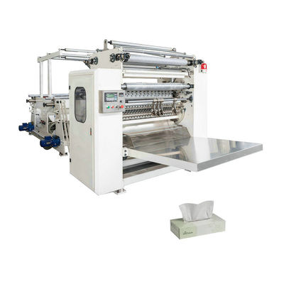 Maszyna do składania tkanek twarzy wielościerowej V Fold Tissue Folding High Efficiency 400-600/Sheets/Min/Line