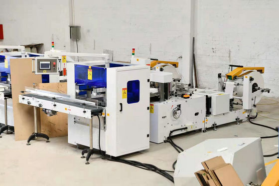 Całkowicie automatyczna szybka linia produkcyjna serwetek papierowych serwetek