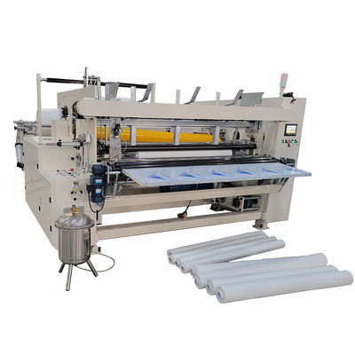 Wysokiej prędkości 230m/min Papier toaletowy / Maxi Roll Rewinding Machine For Start Business