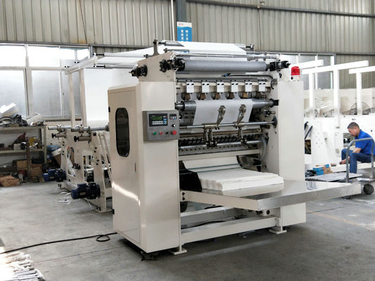 Automatyczna maszyna do tworzenia papieru do tkanek twarzy w zwojach V 100-230 mm regulowalna