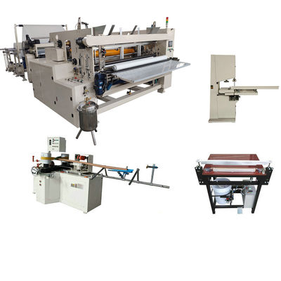 Mała łazienka Tissue Toilet Paper Making Machine Easy Production Line Sprzedaż