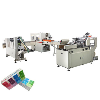 Całkowicie automatyczna linia produkcyjna torebki kieszonkowej ręcznik linia przekształcania papieru ręcznik ręcznik