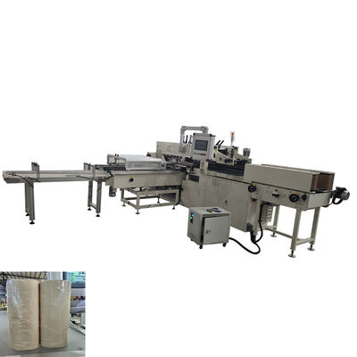 W pełni automatyczna maszyna do pakowania 3D w rolki 1/2/4/6 małych rolek papieru toaletowego i ręczników kuchennych