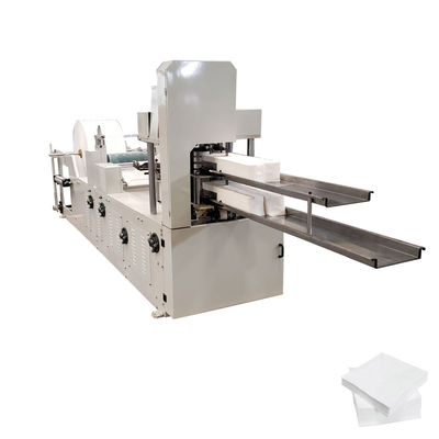Dwukrotne pokłady Tłoczenie białej maszyny do produkcji papieru serwetkowego 4,5KW 1,5T